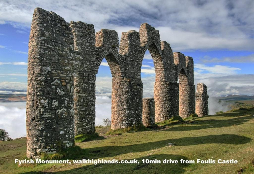 Foulis Castle Gate Lodge Evanton Bagian luar foto